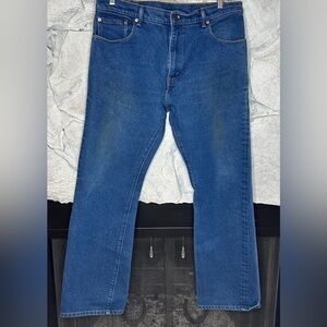 Levi’s | Men’s 517 Blue Denim Bootcut 5 Pocket Classic Jeans, Size W38 x L34